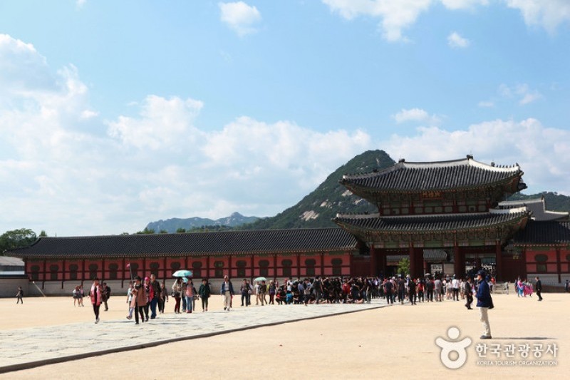 Gyeongbokgung Palace (Taegukgi-gil) (17/20)