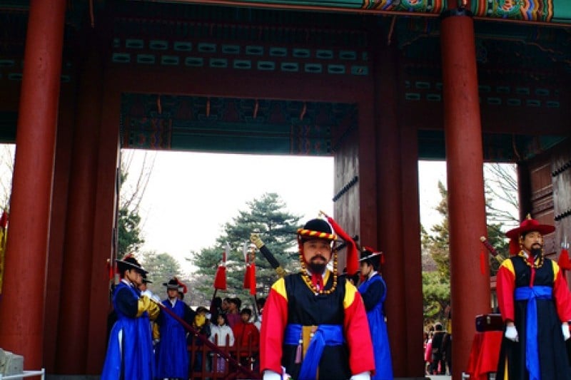 Deoksugung Palace Royal Guard-Changing Ceremony (4/6)