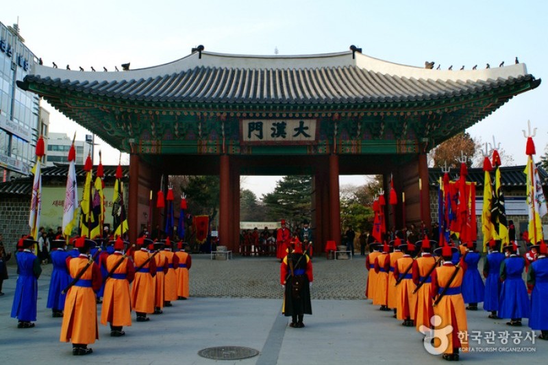 Deoksugung Palace Royal Guard-Changing Ceremony (5/6)
