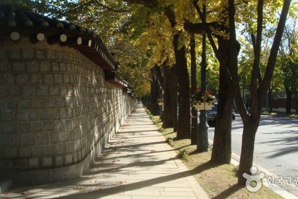 The Street in front of the Cheongwadae