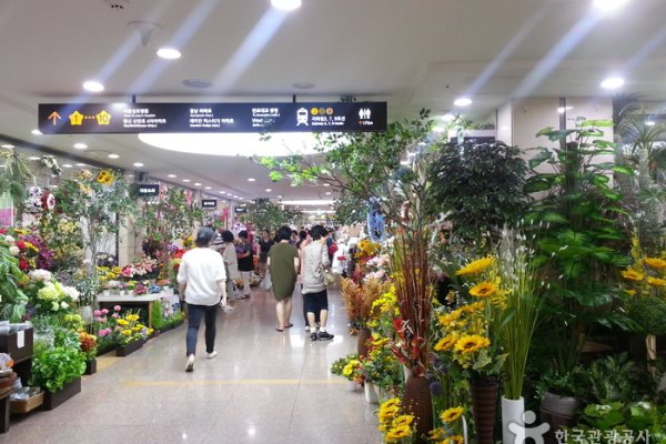 Express Bus Terminal Wholesale Flower Market