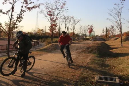 Nanji Hangang Park MTB Course Site 