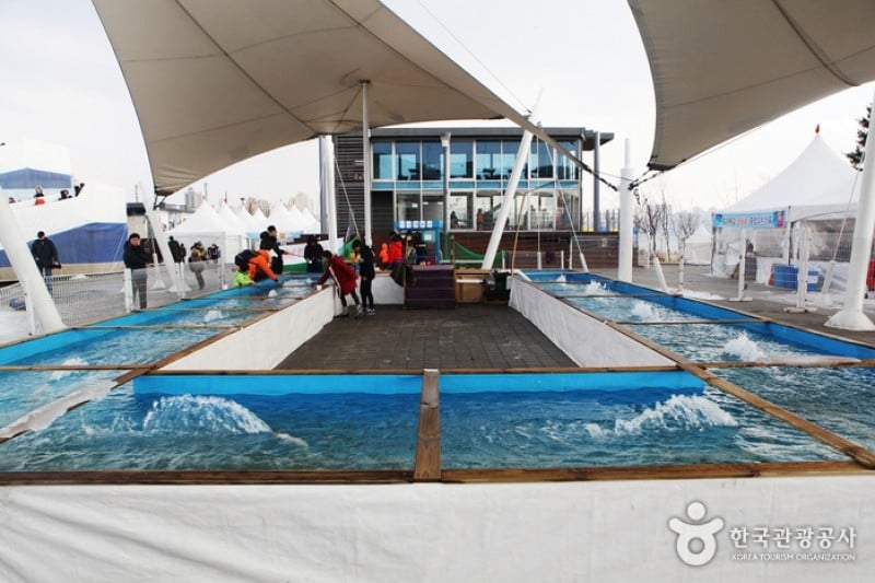 Ttukseom Hangang Park Sledding Hill  (6/25)