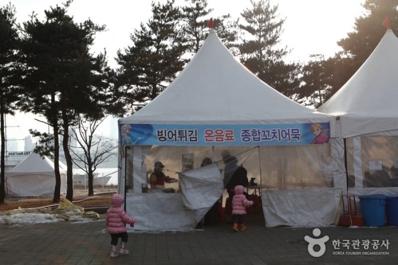 Ttukseom Hangang Park Sledding Hill  (12/25)
