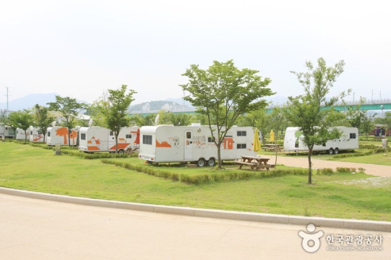 Jaraseom Island Auto Campground (자라섬오토캠핑장) (1/6)