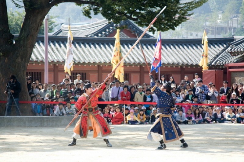 Hwaseong Haenggung 24 Martial Arts Trial Performance  (3/4)