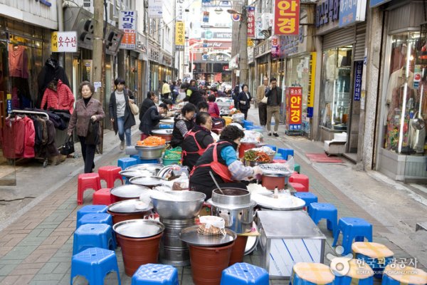 Gukje Market Food Street