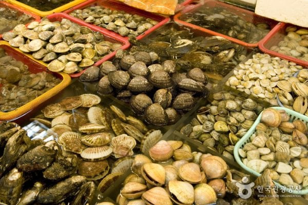Jagalchi Market Abalones Section
