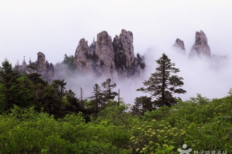 Seoraksan National Park  (OeSeorak; Outer Seorak) 