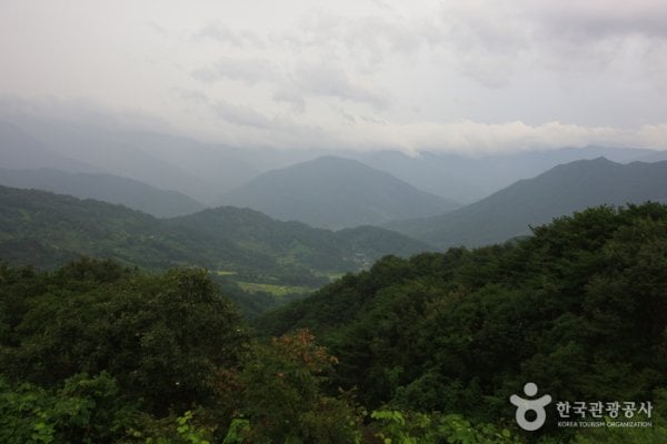 Cheonwangbong Peak of Jirisan National Park