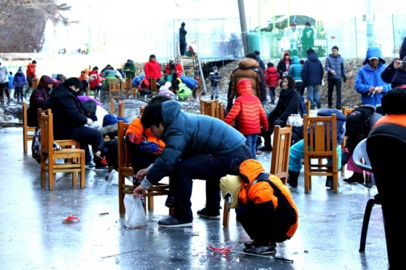Chilgapsan Ice Fountain Festival  (11/15)