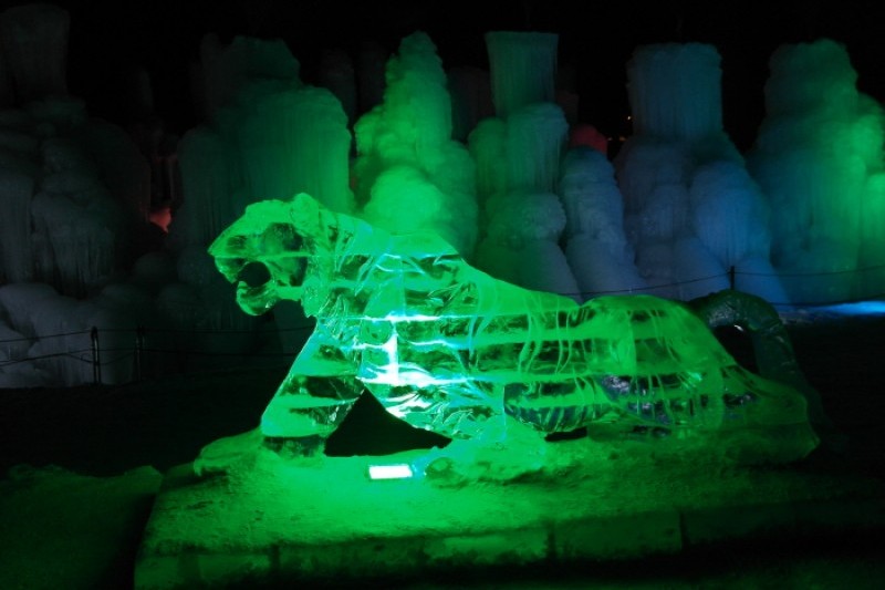 Chilgapsan Ice Fountain Festival  (15/15)