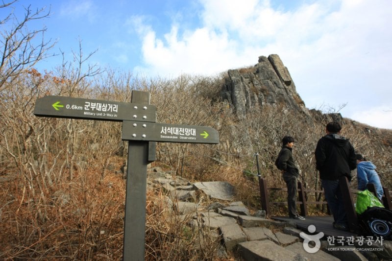 Jusangjeolli Cliff of Mudeungsan Mountain (무등산 주상절리대) (22/24)