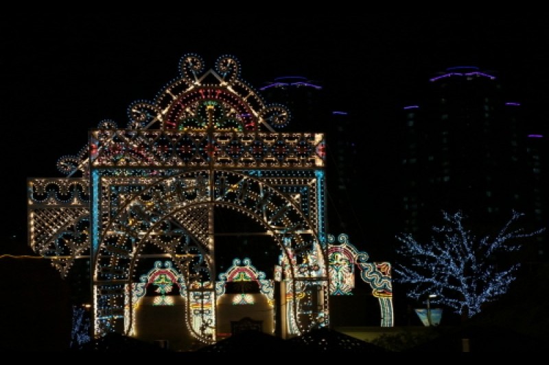 World Nightview Fantasy Lighting Festival at The Bucheon Aiins World  (4/4)