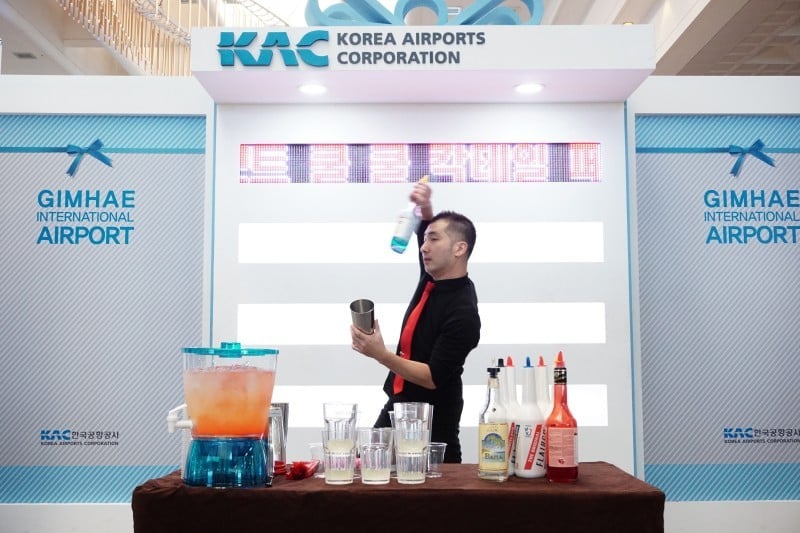 Culture is Here!atGimhae International Airport Cocktail performance heldas a seasonal festival by the Korea Airports Corporation (3/31)