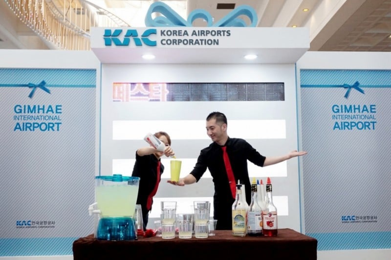 Culture is Here!atGimhae International Airport Cocktail performance heldas a seasonal festival by the Korea Airports Corporation (9/31)