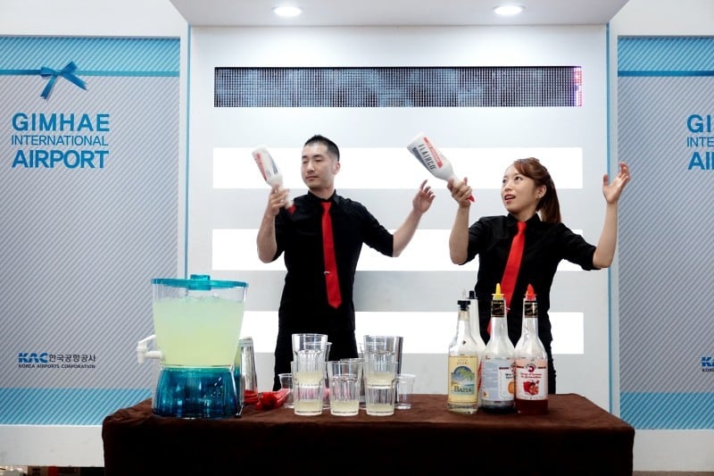 Culture is Here!atGimhae International Airport Cocktail performance heldas a seasonal festival by the Korea Airports Corporation (13/31)