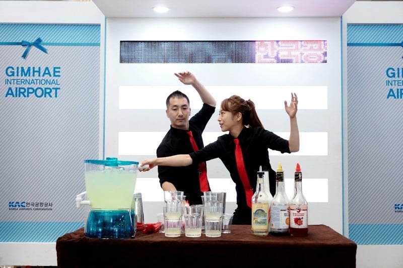 Culture is Here!atGimhae International Airport Cocktail performance heldas a seasonal festival by the Korea Airports Corporation (15/31)