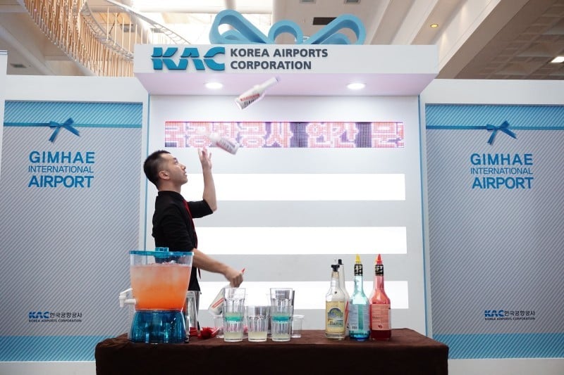 Culture is Here!atGimhae International Airport Cocktail performance heldas a seasonal festival by the Korea Airports Corporation (18/31)