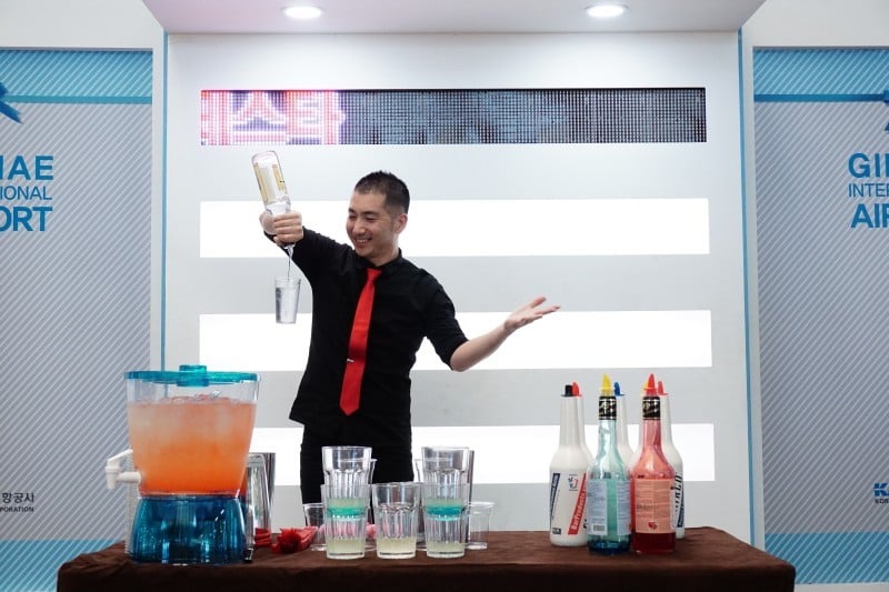 Culture is Here!atGimhae International Airport Cocktail performance heldas a seasonal festival by the Korea Airports Corporation (19/31)