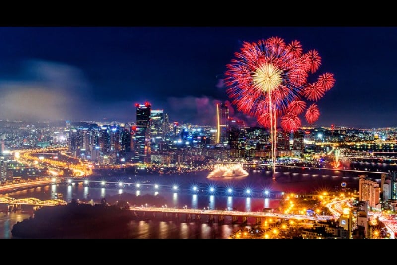 Seoul International Fireworks Festival (11/16)