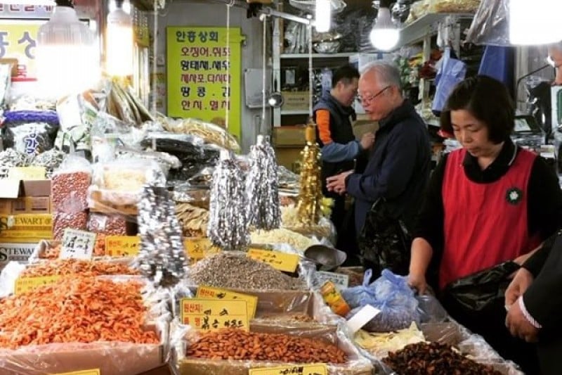 Seoul Jungbu Market  (8/27)
