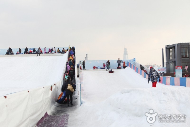 Ttukseom Hangang Park Sledding Hill (11/15)