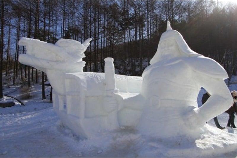 Taebaeksan Mountain Snow Festival  (5/11)