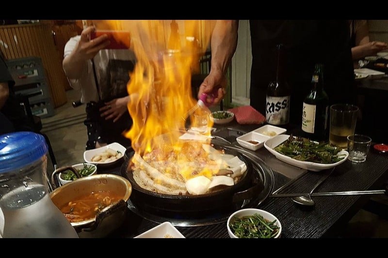 Gangsu Gopchang(grilled beef tripe) - Hongdae Branch (5/14)