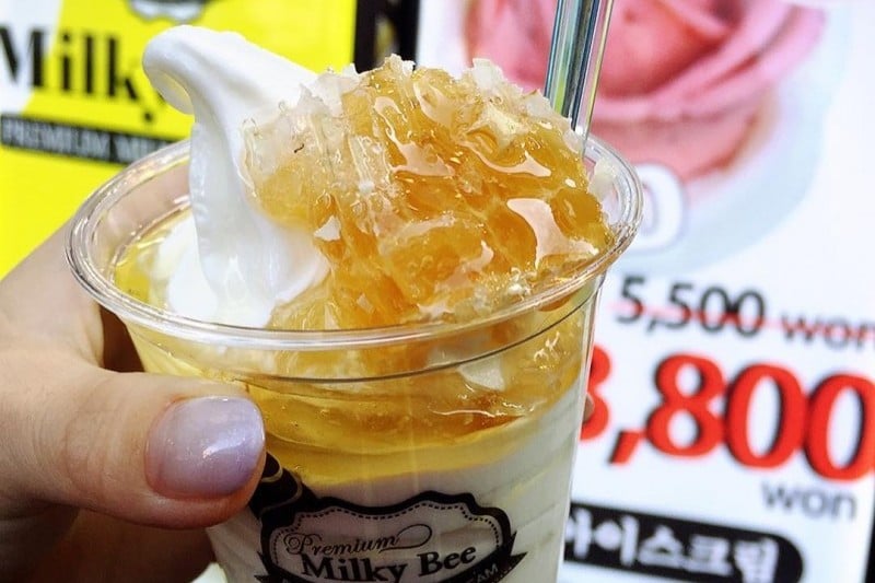 Milky Bee Ice Cream Myeong-dong Branch (7/11)