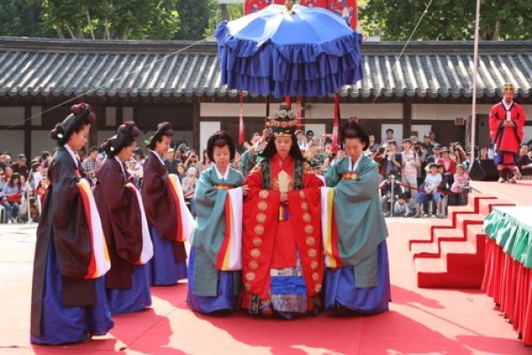King Gojong and Queen Min’s Royal Wedding Ceremony