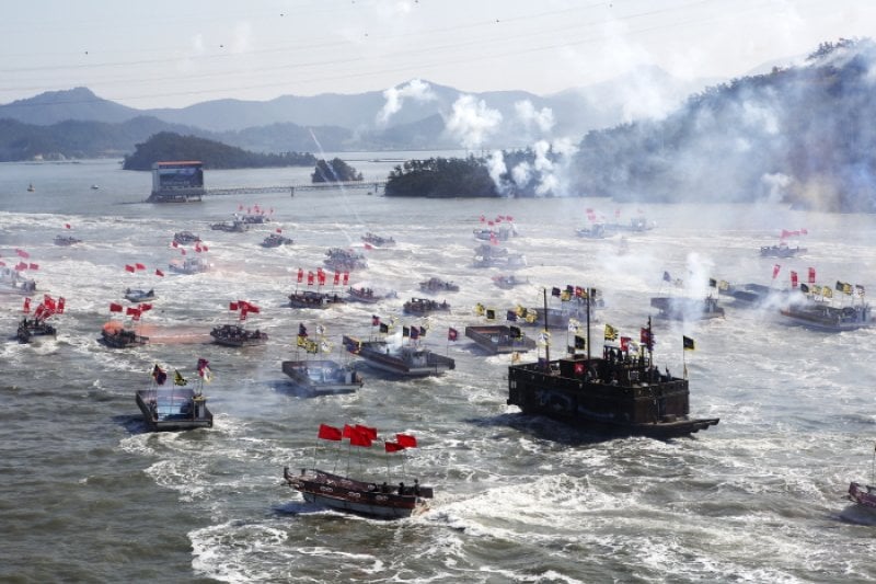 The Great Battle of Myeongryang Festival  (8/9)