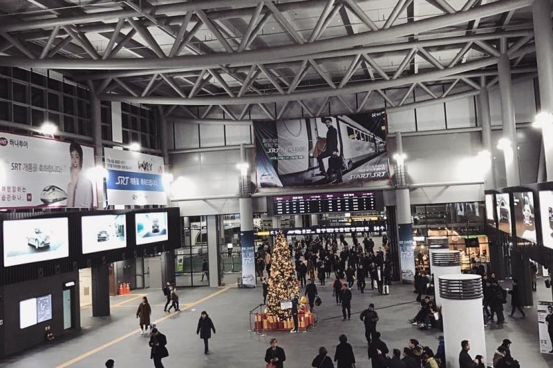 SRT (Super Rapid Train) Suseo Station  (10/12)