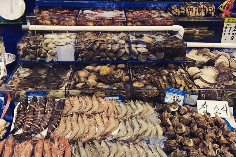 Noryangjin Fisheries Wholesale Market (6/18)