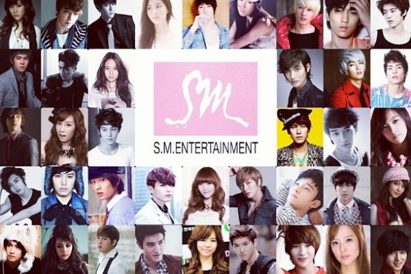 [Entertainment Companies] Area with Representative Entertainment Companies, including SM, JYP, FNC.