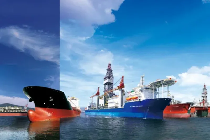 Okpo Shipyard of Daewoo Shipbuilding &amp; Marine Engineering  (1/4)