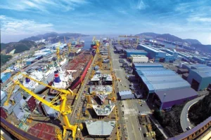 Okpo Shipyard of Daewoo Shipbuilding & Marine Engineering 