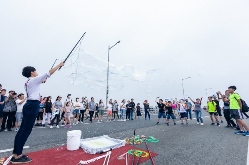 Gwangandaegyo Bridge Pedestrian Acess Event  (6/6)