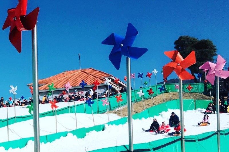Jirisan Namwon Baraebong Snowflake Festival  (2/3)
