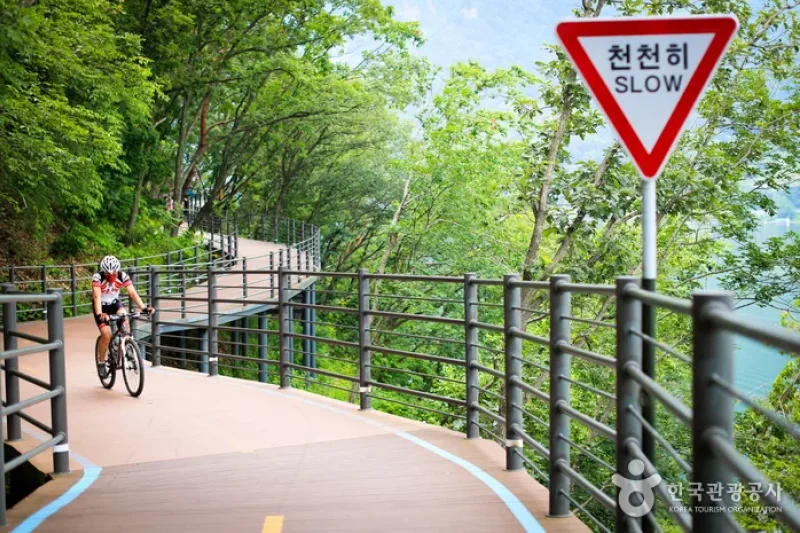 Uiamho Lake Skywalk (의암호 스카이워크) (2/7)