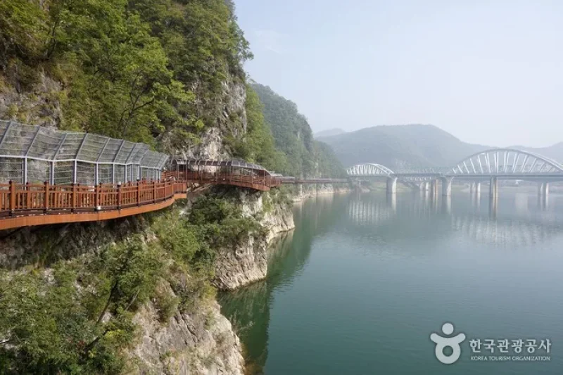 Danyanggang River Jando Plank Road (단양강 잔도) (2/8)