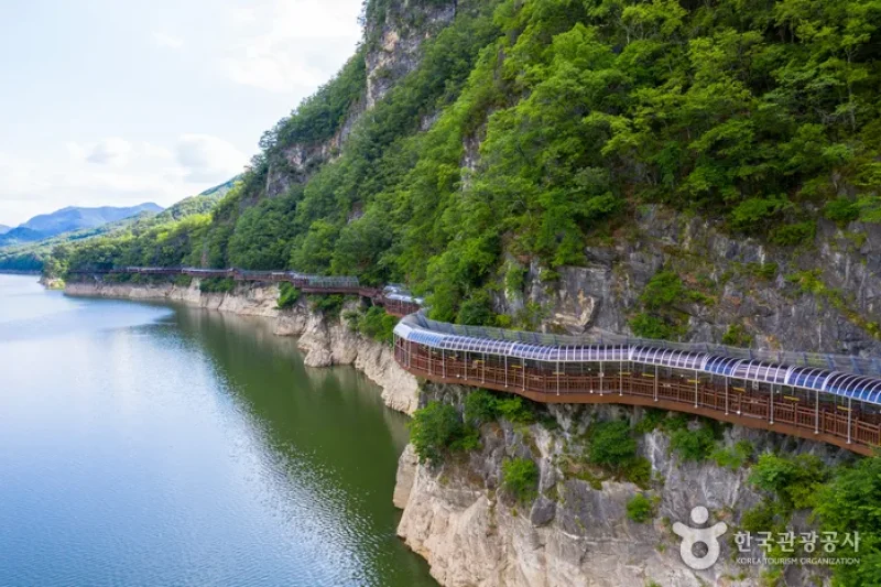 Danyanggang River Jando Plank Road (단양강 잔도) (5/8)