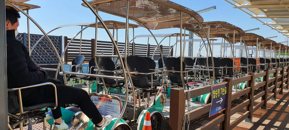 Incheon Jung-gu 1-day Experience Tour(Ocean Railbike / Cruise / Hanbok / traditional Korean paper / Traditional Market) (28/43)