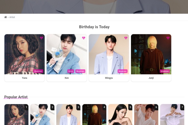 Kpop Idols and K-Celebrity Birthday / April 6, 2021