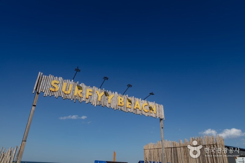 Yangyang Surfyy Beach, surfing  (1/20)