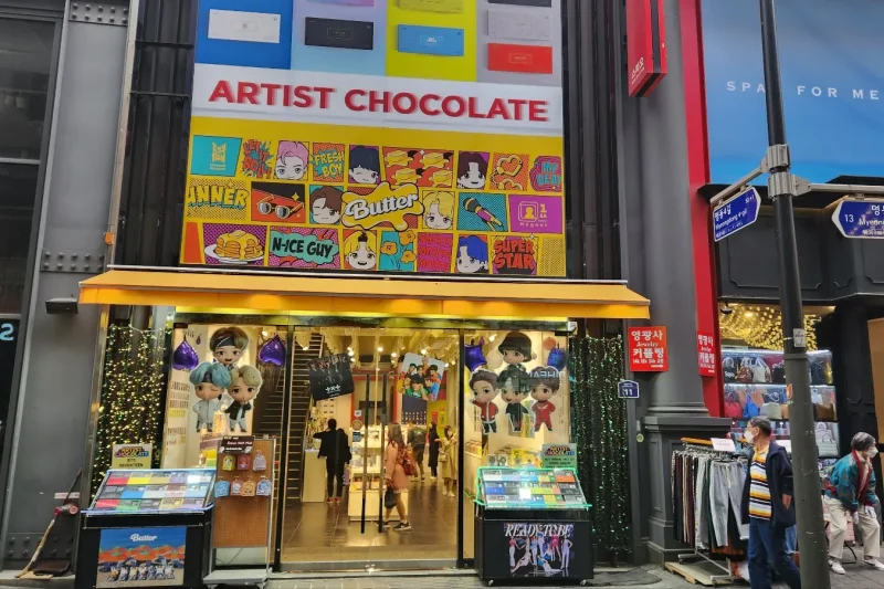 ARTIST CHOCOLATE Sunshine Myeong-dong Branch (10/29)
