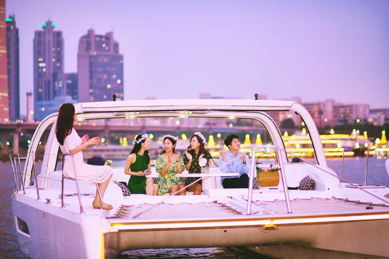 Celebrate BTS' 10th Anniversary with the Hangang Park Fireworks Viewing Tour <Aboard a Luxury Yacht + N Seoul Tower Ticket> (7/9)
