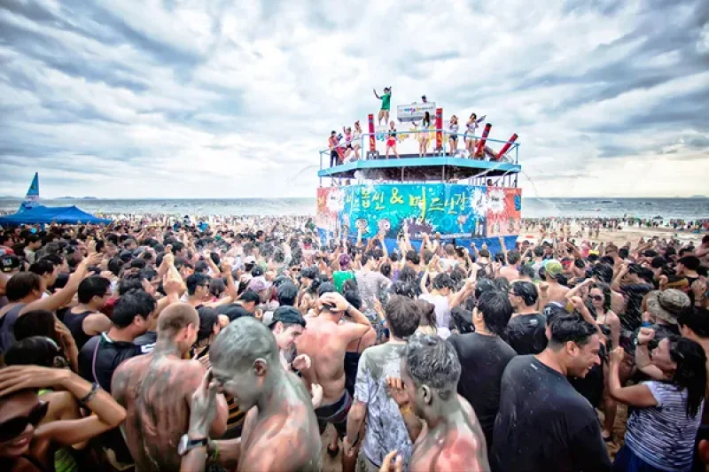 Boryeong Mud Festival 2023, South Korea(Shuttle Bus Package) + K-pop World Concert Ticket (3/11)