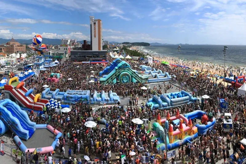 Boryeong Mud Festival 2023, South Korea(Shuttle Bus Package) + K-pop World Concert Ticket (11/11)