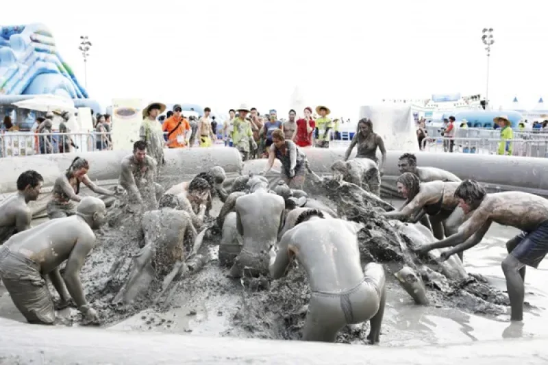 【Instant confirmation】Boryeong Mud Festival 2024, K-pop Concert Ticket + Shuttle Bus Package  (7/13)
